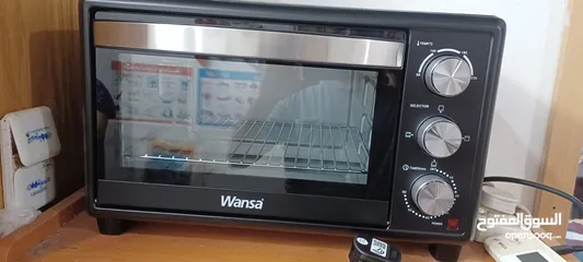 1 FOR SALE ELECTRIC OVEN 20L 1380W  3 YEARS WARANTY PURCHASED ON29/02/24