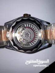  9 ساعات رولكس وأوميغا أوتوماتيك طبق الأصل – تصميم فاخر مع بوكس وكرت وتغليف مميز