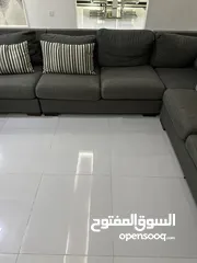  3 كراسي ل صالة المعيشه بشكل U shape