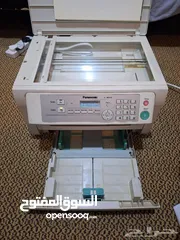  1 طابعة ليزر  panasonic بحالة جيدة جدا