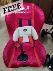  3 Reversable baby stroller full safety belt .