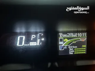  6 تويوتا بريوس C 2016 فحص كامل ممشى 67 الف ميل فقط