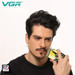  6 ماكينة حلاقه الذقن وتنعيمه على الشفره حلاقة شعر اللحيه شفره ماكينه VGR الحلاقه الذهبيه شحن ضد الماء