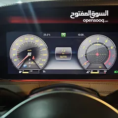  8 مرسيدس S 320 AMG فل كامل الاضافات موديل 2019 نظيفه جدا واعلى مواصفات