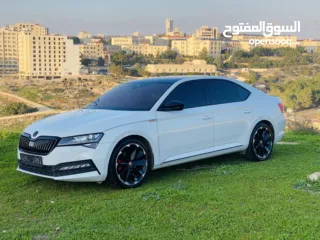  8 اسكودا سوبيرب سبورت لاين فل الفل  ŠKODA SUPER B SPORT LINE FACE