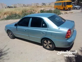  4 هونداي اكسنت موديل 2005 جير عادي