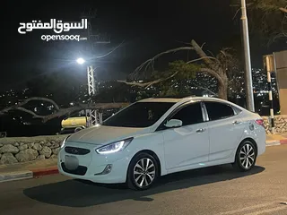  8 هونداي اكسنت فتحة سقف اصليه
