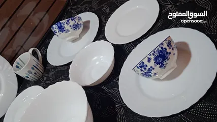  1 اطقم سفرة  ماركات عالمية فخمة وراقيه وكلهم #ماركات #بورسلان مختومة