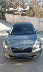  3 اسكودا سوبير بنزين 2018 قوه 2000 4x4 قوه 280حصان بانوراما  نقطه عمياء خروج عن المسار فل الفل بصمه