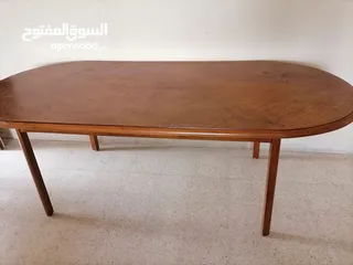 1 طاوله وست كراسي زان للبيع