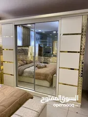  2 غرف نوم فخمة جدا تفصيل جديد خشب لاتيه طابقين