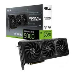  1 للبيع: بطاقة رسومات ASUS Prime RTX 5080 OC - أداء فائق وسعر ممتاز!