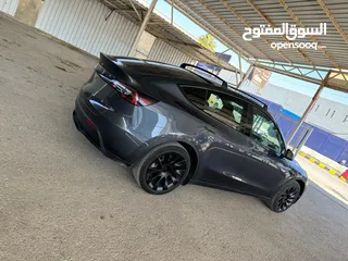  11 Tesla Model Y 2021 Long Range Dual Motor   B+جمرك جديد ، فحص كامل اوتوسكور