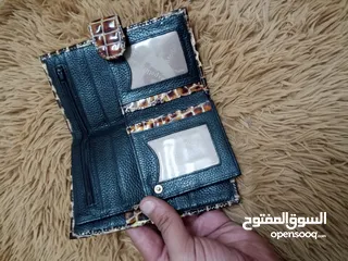  16 محفظة جلدية فاخرة وانيقة MODA PELLE SINCE 1991 للسيدات مصنوعة من اجود انواع الجلود الأصلية الطبيعية