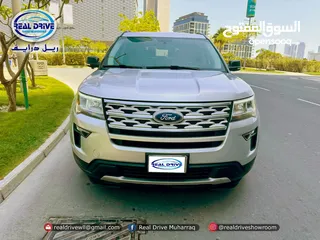  2 FORD EXPLORER XLT  7 Seater Family car   Year-2019  ENGINE-3.5L  V6 Cylinder   Colour-Silver