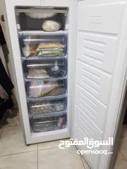  2 فريزر نيوتون إنفيرتر تبريد هوا رزاز مستعمل بحال الجديد للبيع لون سلفر