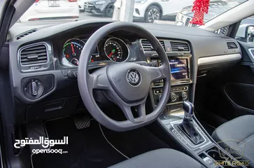  11 Volkswagen E-golf 2019  السيارات بحالة ممتازة جدا و ممشى ما يقارب ال 25,000  كم