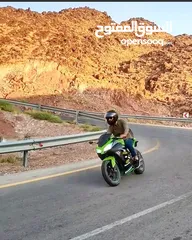  2 كواساكي نينجا 300 cc  موديل 2017
