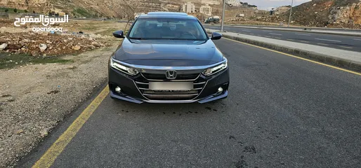  1 هوندا أكورد 2022 EXL وارد وكالة هوندا في الأردن، مالك واحد من الزيرو