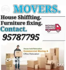 1 Muscat Mover packer shiffting carpenter furniture TV curtains fixing