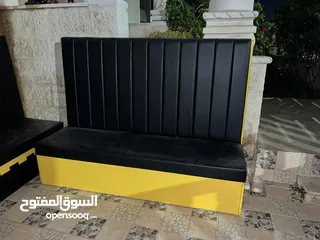  4 مقاعد لصالة طعام في المطاعم والمكاتب والكافايهات جديد لم يستعمل بأعلى جودة