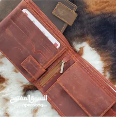  10 Cow leather origanal wallets very very fine