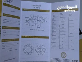  3 الماس اصلي مصنوع من مختبر طبعا مع شهادة وقمتها 30 فقط وكميه محدوده