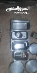  3 جاطات ستالنس مستعمل نظيف احجام مختلفة