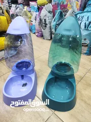  4 حافظات طعام و ماء للقطط والكلاب ،