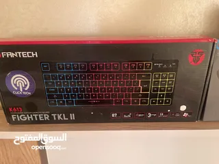  4 سماعة فانتك اصلية CAPTAIN 7.1  كيبورد فانتك اصليk613  ماوس اصلي G10