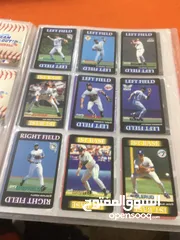  16 بطاقات رياضة رسمية panini and Topps