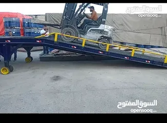  15 شركةالروادلرمبات =رمبات تحميل وتنزيل البضائع والسيارات جميع المقاسات والأحجام ثابت ومتحرك