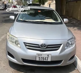  1 Toyota Corolla 2009 XLI GCC specification