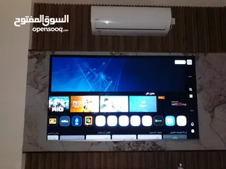  1 شاشه MG QLED 4K HD SMART استعمال شهر