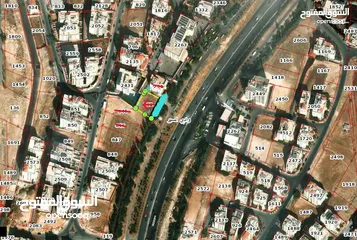  1 ارض للايجار غرب عمان موقع مميز جدا على طريق المطار