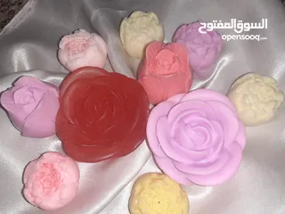  20 صابون طبيعي  صناعة منزلية شمع معطر