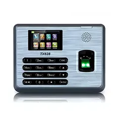  3 بصمة دوام الموظفين TX-628 اصبع +كرت+ كود تقارير يومية _ اسبوعية _ شهرية . سهولة التعامل مع البرنامج.