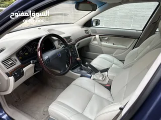  28 Volvo S80 2004(مخزنة)وارد الوكالة وصيانة الوكالة   قاطعة مسافة 60 الف كم فل كامل اعلى صنف