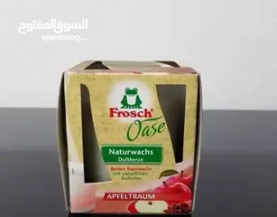  3 شموع معطرة frosch الألماني