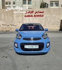  2 كيا مورنينج 2017 فل  بصمة  عداد قليل ( 67 ) ألف كيلو