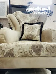  3 طقم ضيوف شبه جديد