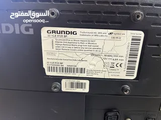  5 شاشة كمبيوتر وتلفزيون حجم 22 grundig ألماني
