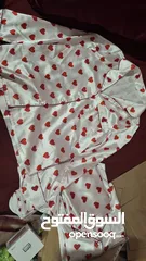  4 Red heart pyjama box