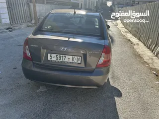  3 هيونداي اكسنت 2009 في حاله ممتازه .