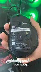  7 razer keyboard black widow v4 yellow switches , mouse razer basilisk