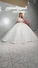  6 فستان زفاف جديد .  New bridal dress