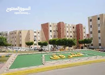  3 للايجار شقة دور ارضي بمدينة الشروق 100 متر بجوار كارفور والمترو 