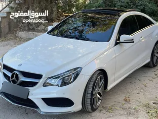  4 مرسيدس e 200 coupe غير مجمركة