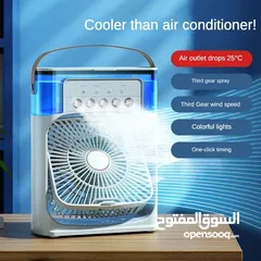  1 Portable Humidifier Fan Air Conditioner Household