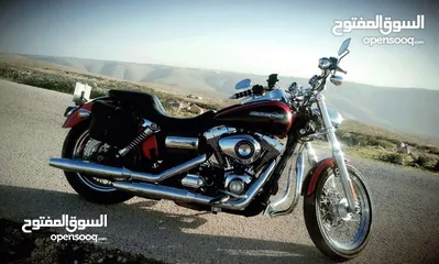  3 Harley Davidson Dyna super Glide Custom 2013